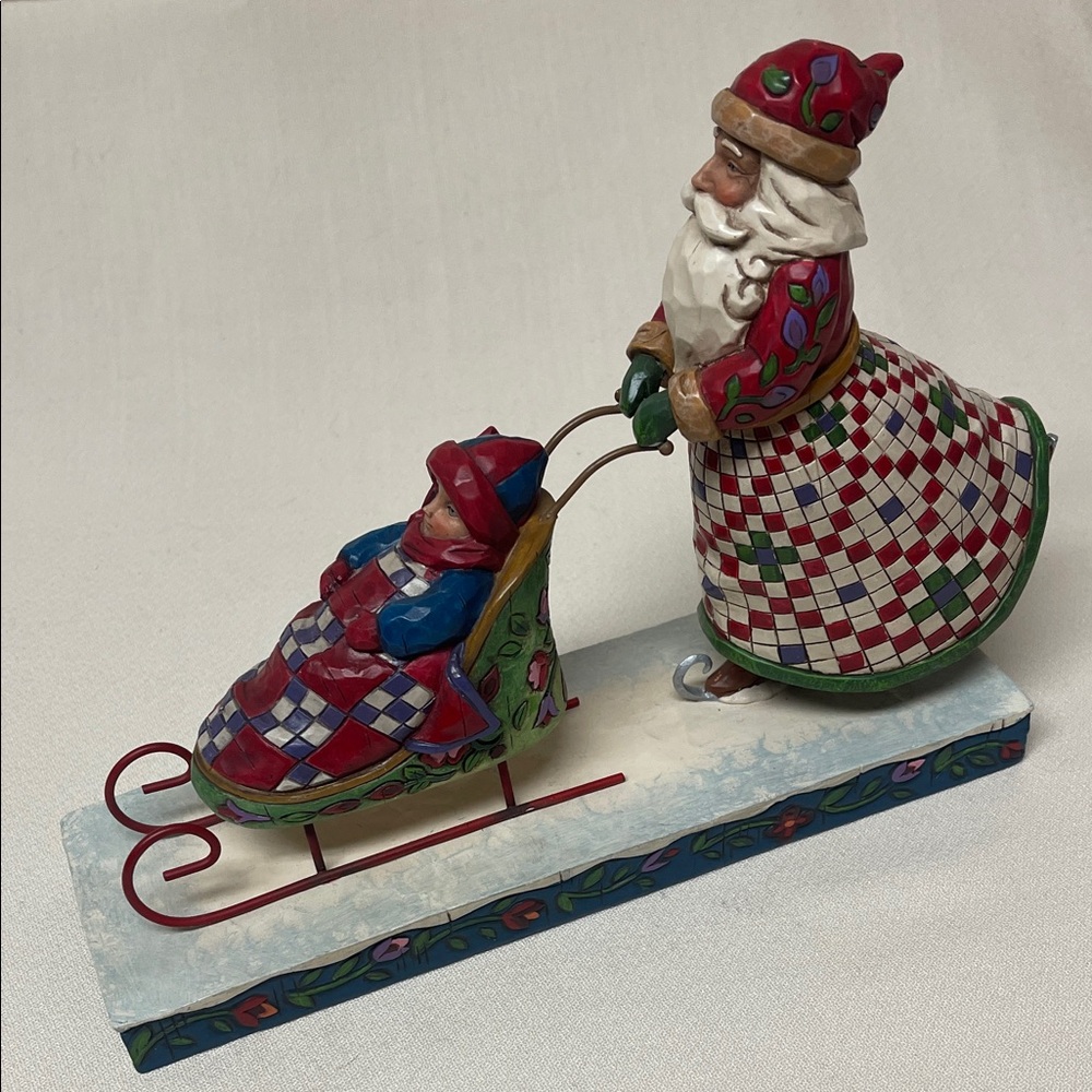 Jim Shore 2006 “A Ride With Santa”.